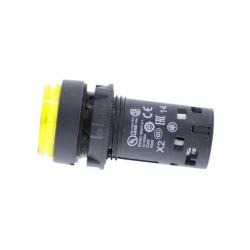 XB7NW38B1-Przycisk-sterowniczy-22mm-żółty-z-samopowrotem-z-podświetleniem-1Z-Schneider-Electric