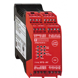 XPSAV11113P-Przekaznik-bezpieczenstwa-stop-awaryjny-6Z-24V-DC-opoznienie-0-300s-Schneider-Electric