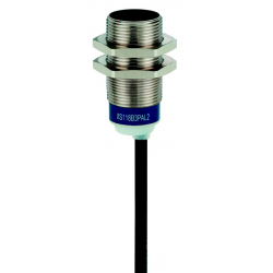 XS518B1DAL10-Czujnik-indukcyjny-XS5-M18-L62mm-mosiądz-Sn5mm-1248VDC-przew-10m-Schneider-Electric