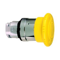 ZB4BS55-Napęd-przycisku-grzybkowego-żółty-przez-obrót-bez-podświetl-Schneider-Electric