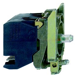 ZB4BW0B334-Zestaw-świetlny-zielony-z-korpusem-kołnierzem-mocującym-zinteg-LED-24V-2N-Schneider-Electric