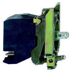 ZB4BW0B614-Zestaw-św-nieb-z-korpusem-kołnierzem-mocującym-zinteg-LED-24V-1N-Schneider-Electric