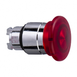 ZB4BW443-Napęd-przycisku-grzybkowego-czerwony-podświetlany-z-samopowro-Schneider-Electric