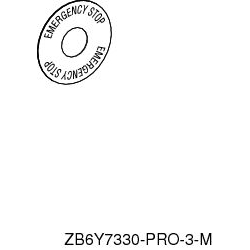 ZB6Y7330-Etykieta-z-oznaczeniem-O45-dla-przyc-bezp-EMERGENCY-S-Schneider-Electric