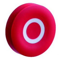 ZBA432-Wkładka-czerwony-0-do-okrągłych-przycisków-O-Schneider-Electric