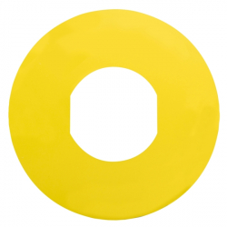 Tabliczka opisowa żółta okrągła fi60 bez opisu ZBY9101 Schneider Electric