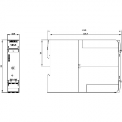 Układ rozruchowy 0,75kW 0,4-2A 24V DC SIRIUS 3RM1002-1AA04 Siemens