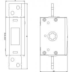 Czwarty dodatkowy biegun do rozłączników izolacyjnych 3KD gabaryt 5 Sentron rozłączany zaciski płaskie 3KD9505-0 Siemens