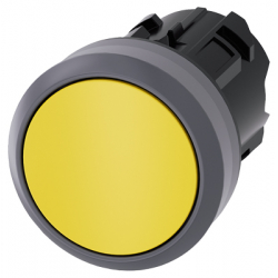 Napęd przycisku 22mm żółty bez samopowrotu plastikowy Sirius ACT 3SU1030-0AA30-0AA0 Siemens