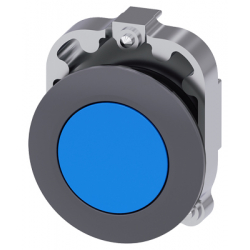 Napęd przycisku 30mm niebieski z samopowrotem metalowy matowy Sirius ACT 3SU1060-0JB50-0AA0 Siemens