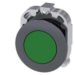 Napęd przycisku 30mm zielony z samopowrotem metalowy matowy Sirius ACT 3SU1060-0JB40-0AA0 Siemens
