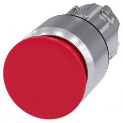 Napęd przycisku grzybkowego czerwony przez pociągnięcie metalowy Sirius ACT 3SU1050-1AA20-0AA0 Siemens