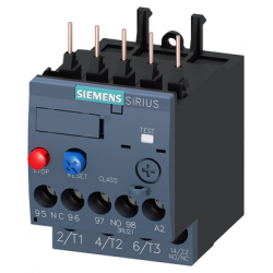 Przekaźnik przeciążeniowy silnikowy termiczny 0,45-0,63A S00 3RU2116-0GB0 Siemens