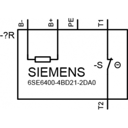 Rezystor hamowania Micromaster 4  380-480V IP20 6SE6400-4BD21-2DA0 Siemens