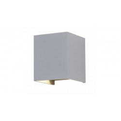 Oprawa elewacyjna VT-759-12 12W-WALL LAMP WITH BRIDGELUX CHIP COLORCODE:4000k GREY SQUARE 8532 V-TAC