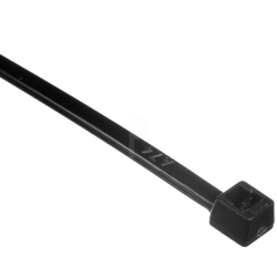 Opaska kablowa 2,5mm 120mm  czarna UV 120/2,5 OZC 25-120 25.102 /100szt./ Elektro-Plast Opatówek