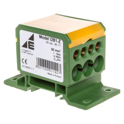Blok rozdzielczy 2x4-50mm2 + 3x2,5-25mm2 + 4x2,5-16mm2 żółto-zielony DB1-Z 48.17 Elektro-Plast Opatówek