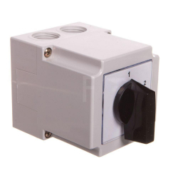 Łącznik krzywkowy 1-2-3 2P 10A w obudowie 4G10-86-PK APATOR